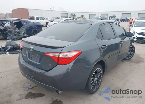 2014 Toyota Corolla S Plus from USA, damaged, VIN 2T1BURHE4EC003384